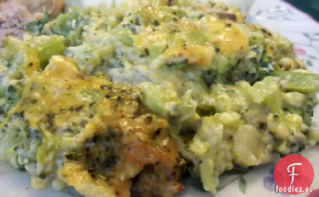 Cazuela de Brócoli y Queso