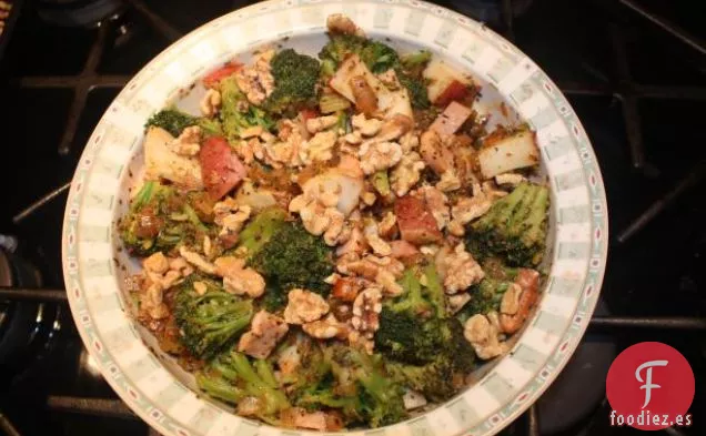 Horneado de Arroz con Brócoli