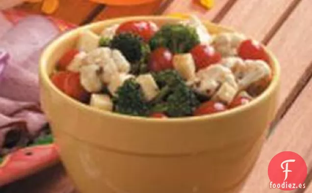 Ensalada de Verduras con Mozzarella