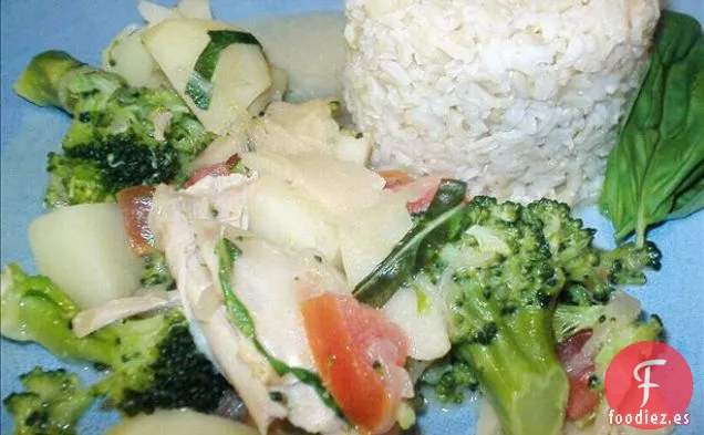 Salteado de Pollo Hoisin y Brócoli