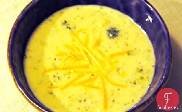 Sopa de Brócoli con Queso VI