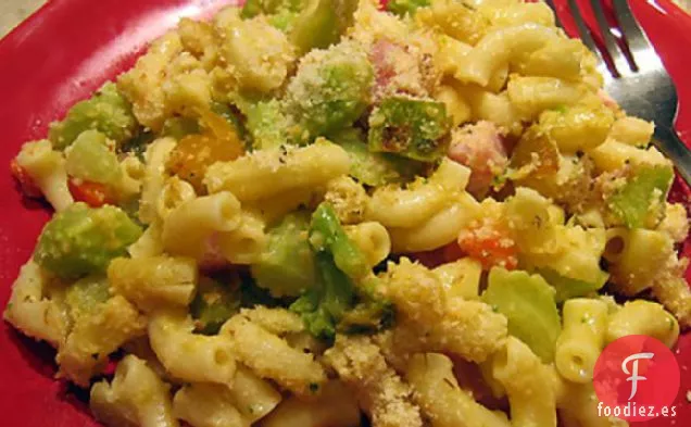 Macarrones de Brócoli con Queso Súper Fáciles