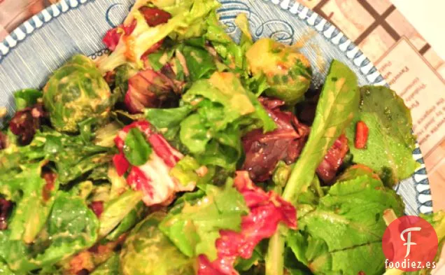 Ensalada césar sin lácteos sin jengibre