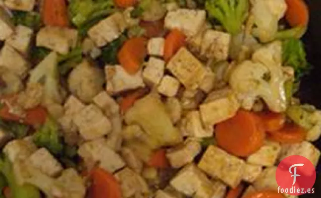 Sofrito de Tofu con Ajo Malvado