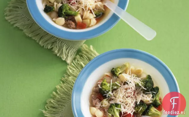 Minestrone con Brócoli