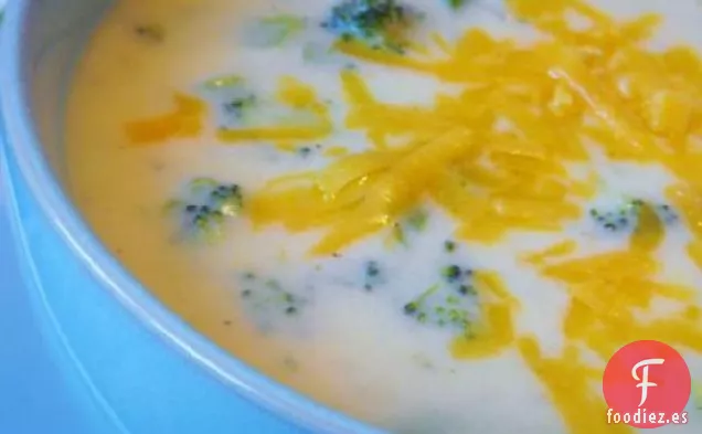 Crema de Brócoli Sopa de Queso