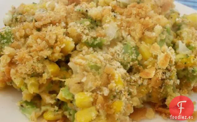 Cazuela de Maíz y Brócoli