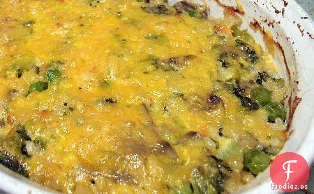 Cazuela baja en calorías de brócoli