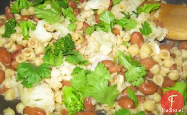 Mezcla de Pasta, Frijoles Rojos y Perejil