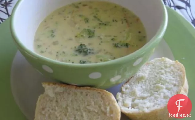 Sopa de Queso de Brócoli Panera
