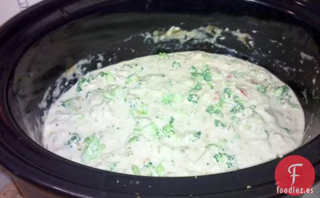 Remake de Pollo Alfredo de Crock Pot de Weight Watchers