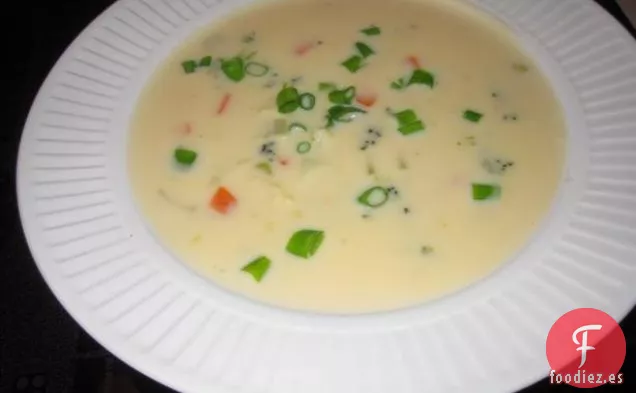 Ensalada de Repollo de Brócoli de Ramen Oriental