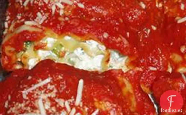 Espirales de Lasaña Rellenas de Brócoli