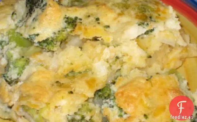 Soufflé de Queso Brócoli