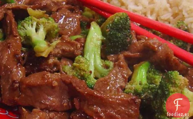 Carne de res y Brócoli