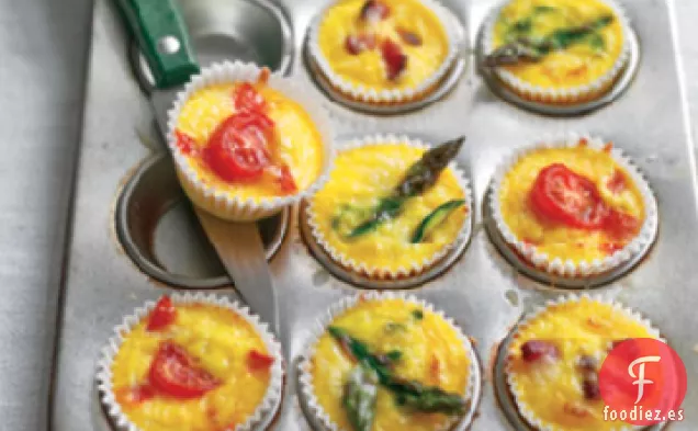 Mini Quiches sin Corteza