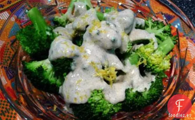 Brócoli Con Yogur Especiado Indio