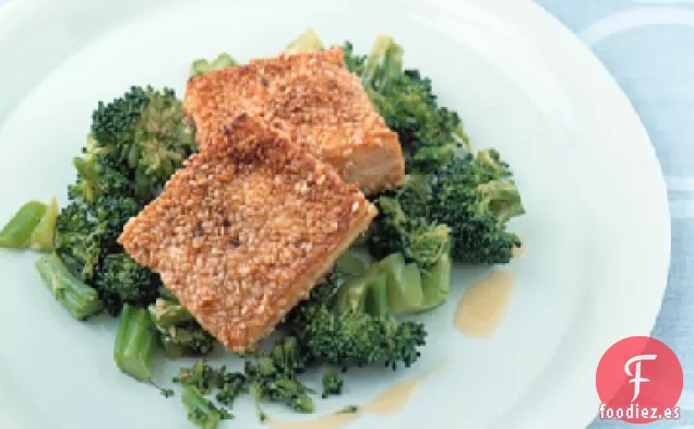 Tofu Crujiente de Sésamo