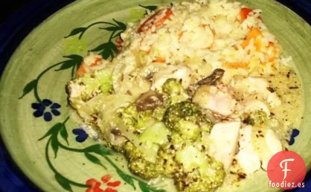 Pastel de Pollo con Crema-No de la Misma Manera Antigua OAMC