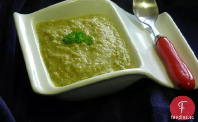 Sopa de Brócoli Fácil pero Elegante