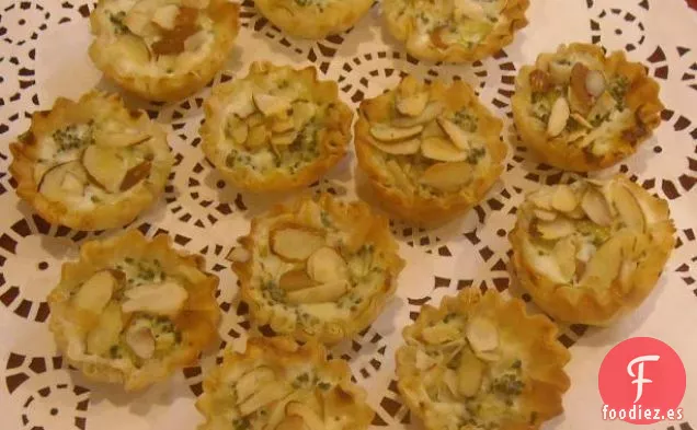 Mini Tartaletas de Queso Azul