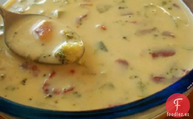 Sopa de Queso Deliciosa de Weight Watchers (También Fácil)