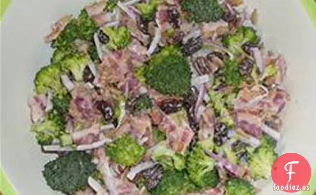 Ensalada de Brócoli con Tocino