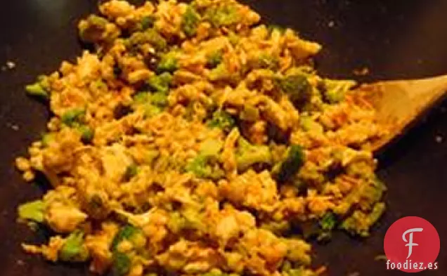 Salteado de Brócoli y Cebada