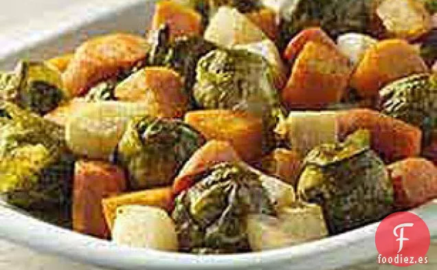 Hortalizas de Raíz Asadas al Horno
