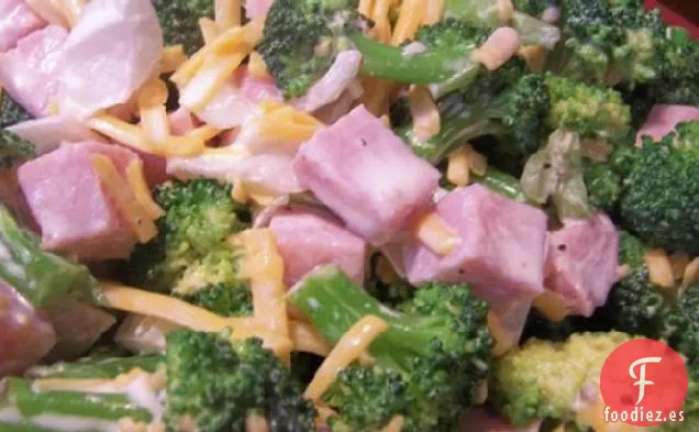 Ensalada De Brócoli Con Jamón