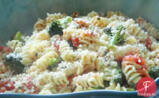 Pasta de Brócoli en Salsa de Tomate Fresca