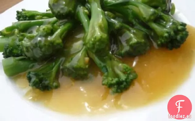 Brócoli Con Salsa De Naranja