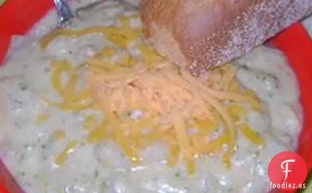 Sopa de Brócoli de Patata de Cocción Lenta