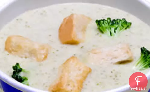 Crema de Brócoli, Sopa de Queso I