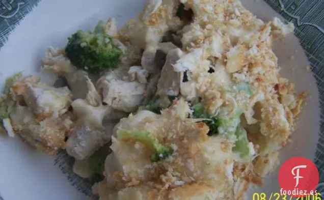 Cazuela de Brócoli y Pollo