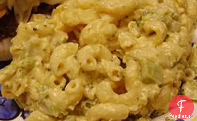 Macarrones de Cocción Lenta con Queso y Brócoli