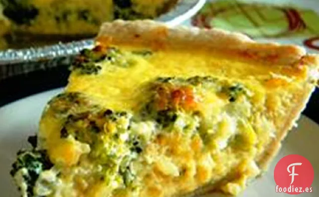Quiche de Brócoli Fácil