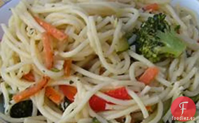 Pasta de Cabello de Ángel Pollo