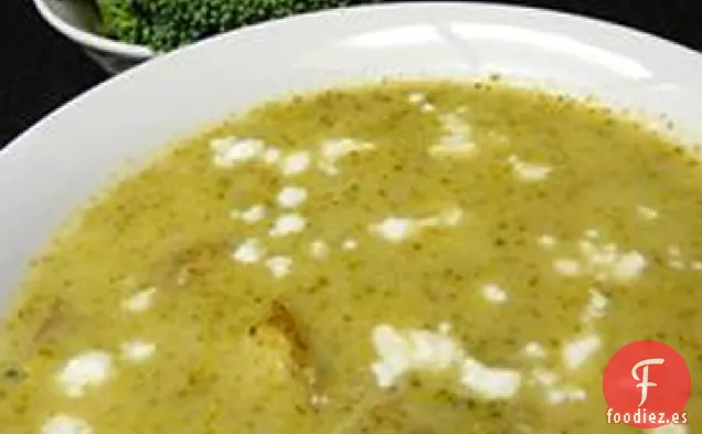 Sopa de Brócoli y Stilton