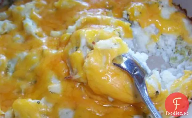 Cazuela de Brócoli de Patata Aplastada
