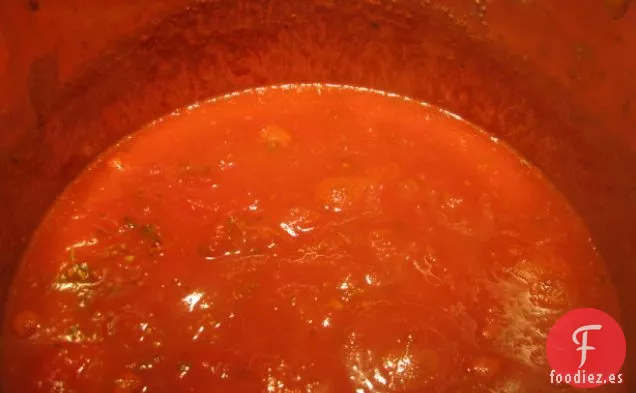 Salsa de Espaguetis Casera del Chef Lyle