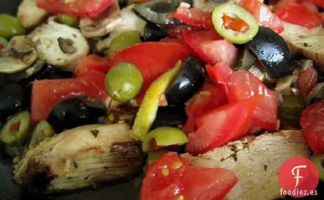Pollo Con Aceitunas