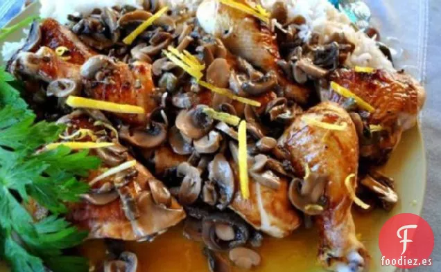 Pollo en Mantequilla de Alcaparras de Limón