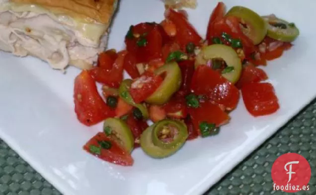 Salsa de Tomate Fresco y Aceitunas de Sarasota