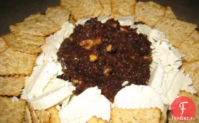 Tapenade de Higos y Nueces Con Queso De Cabra