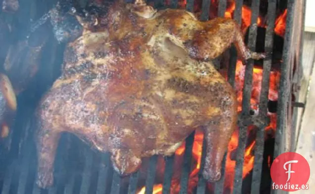 Pollo A La Mantequilla A La Parrilla Con Aceitunas Españolas