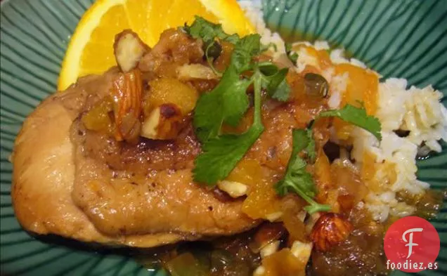 Pollo De La Suerte Con Naranjas