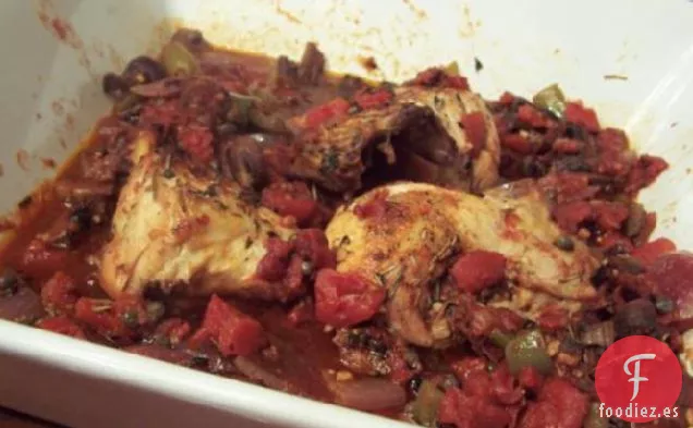 Cacciatore de Pollo Asado