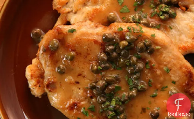Escalopin de Pollo con Salsa Piccata