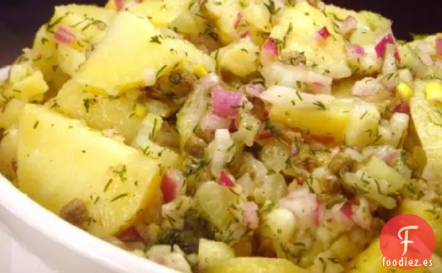 Ensalada De Patata Con Vinagreta De Limón Y Eneldo